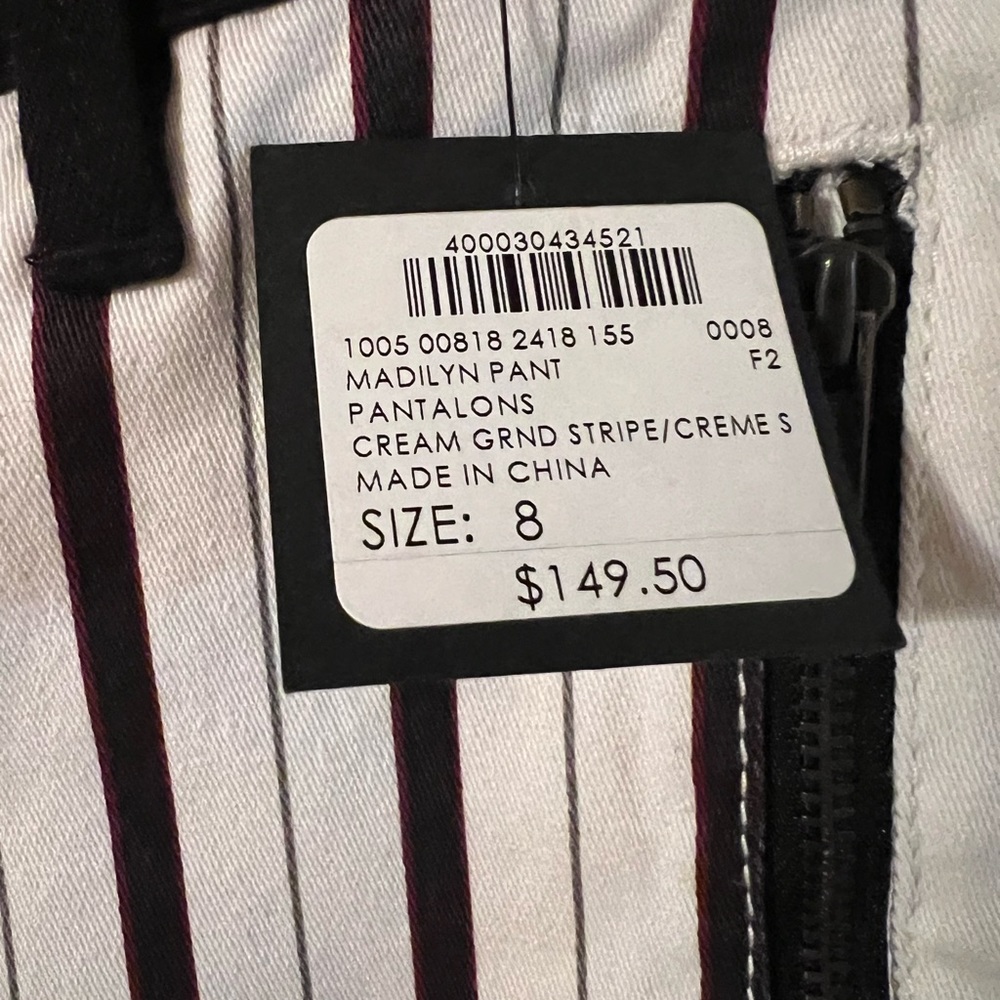 Club Monaco Madylin Pants Size 8 NEW w/Tags - Picture 3 of 7